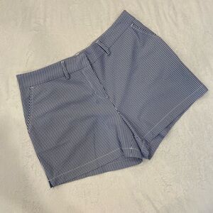 Southern Tide Navy and White Striped Shorts